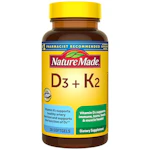 Nature Made Vitamin D3 K2 Supplement