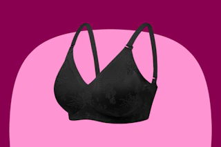 black jelly bra on KCL template