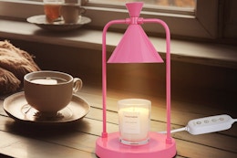 Get This Pink Candle Warmer Lamp for Under $10 on Amazon card image