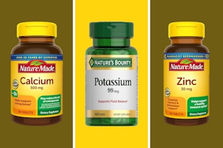 Nature Made vitamins collage