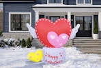 Fraser Hill Farm Valentine's Day inflatable
