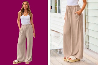 Walmart women's linen pants