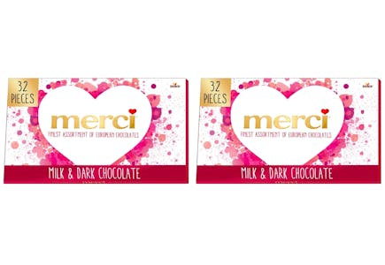 2 Merci Chocolates Boxes