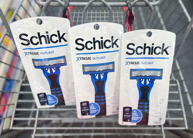 Schick Disposable Razors, as Low as $0.99 at CVS — Easy Deal card image