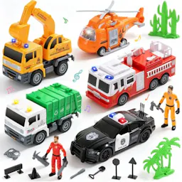 City Vehicle Toy Set