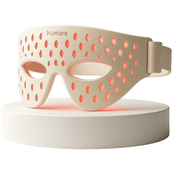Numiere LED Feather Eye Mask