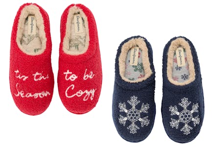 Dearfoams Women's Holiday Slippers
