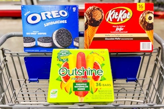kit kat outshine oreo frozen treats in shopping cart