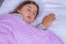 Kids’ Weighted Blanket With Removable Cover, Just $31 at Home Depot card image