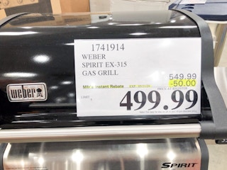 costco weber spirit ex 315 grill 1
