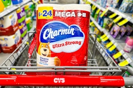 Charmin Toilet Paper 6-Packs, Only $4.66 Each at CVS (Reg. $11.99) card image