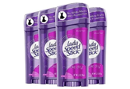 Lady Speed Stick Deodorant 4-Pack