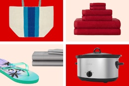 JCPenney Doorbuster Deals: $4 Bath Towels, $20 Kitchen Appliances, and More card image