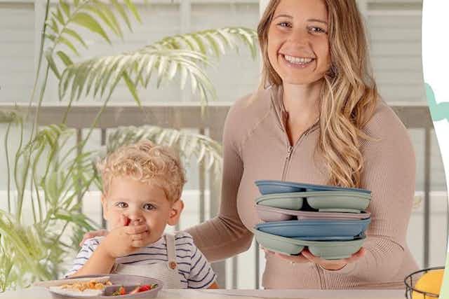 Kids' Suction Plates 3-Pack, Just $9.45 on Amazon (Reg. $25) card image