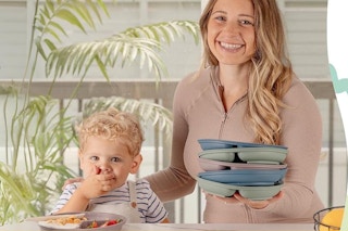 Suction Plates for Kids, 3pk, 3 colors