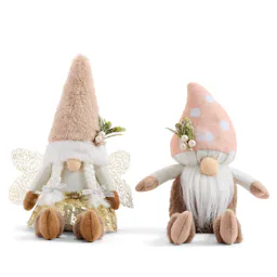 Fairy and Mushroom Christmas Gnome