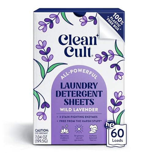 Cleancult Laundry Detergent Sheets