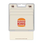 Burger King $10 Gift Card 3-Pack