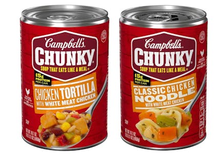 5 Campbell's Chunky Soups