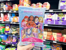 Disney Princess 12-Count Cheese Sticks, Only $2.23 at Walmart With Ibotta card image