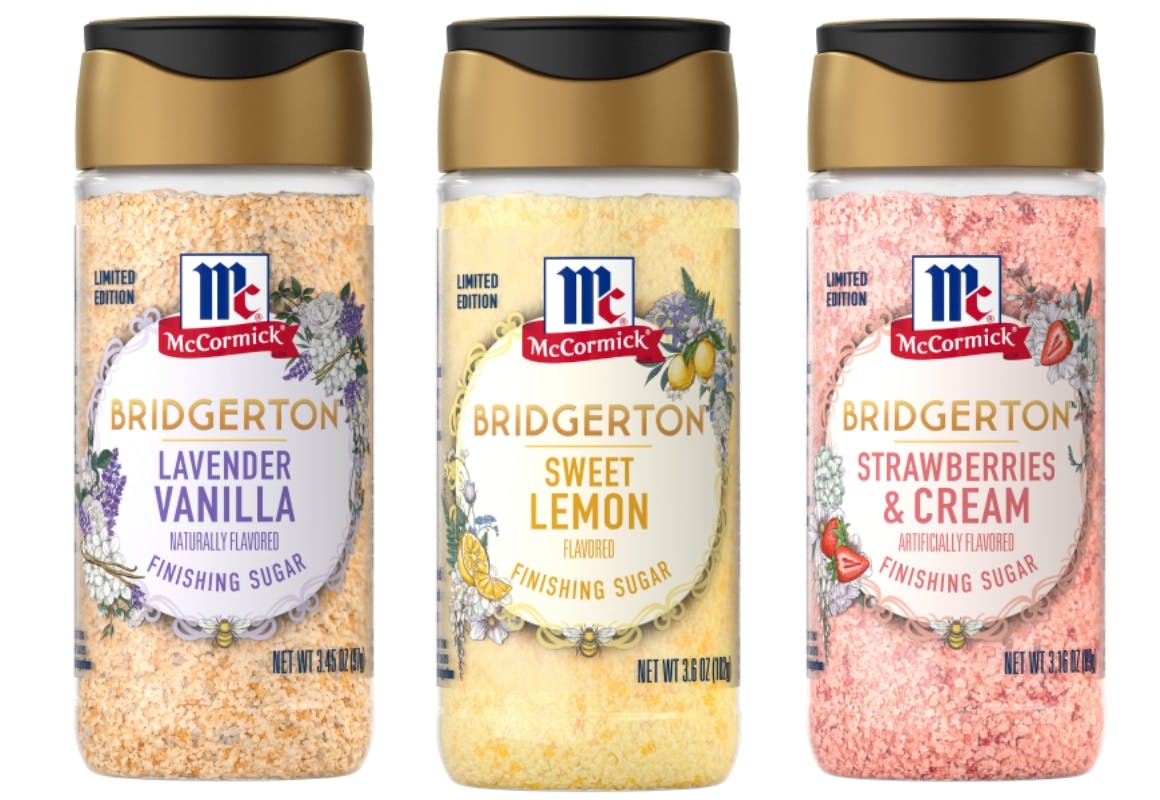 3 McCormick Bridgerton Sugar Jars