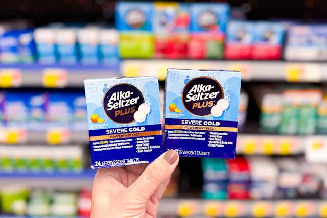 Alka-Seltzer Cold Medicine, Just $6.97 at Walmart (Reg. $10.47) card image
