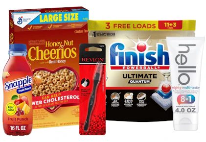 7 Grocery + 3 Household Items