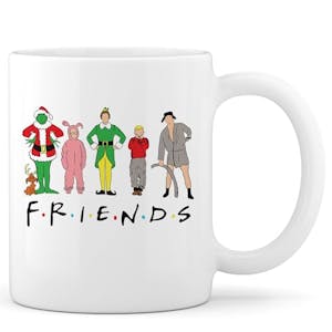 Holiday Friends Coffee Mug
