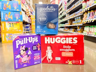 Huggies Little Snugglers, Pull Ups, and Goodnites Underwear