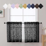 Sheer Kitchen Curtains
