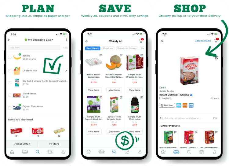 Harris Teeter app download screenshots