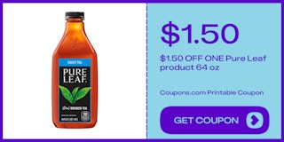 pure leaf tea