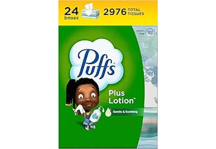 Puffs Plus Lotion Facial Tissues