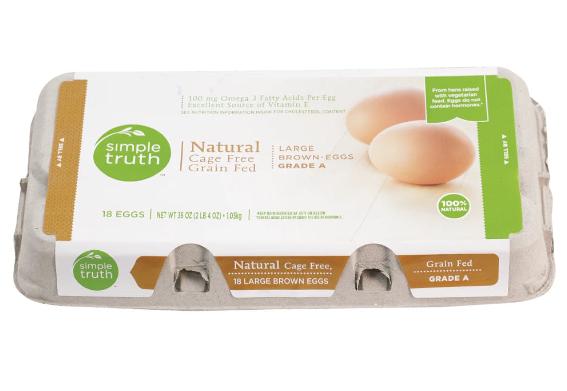 Simple Truth Eggs Carton