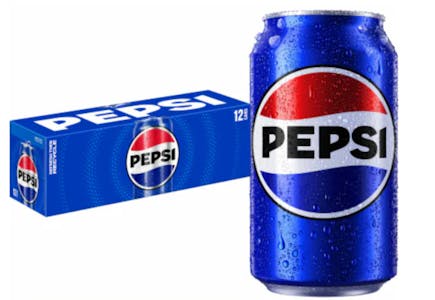 5 Pepsi Soda 12-Packs