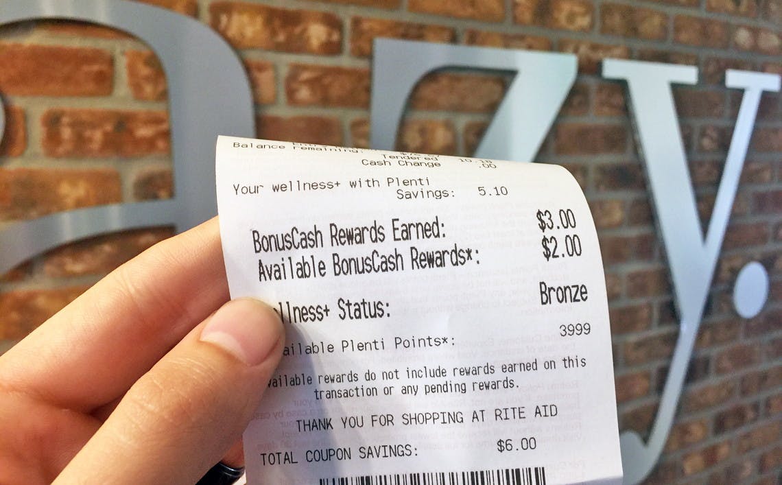 Earn At Least $40 in Free Money During Rite Aid's BonusCash Challenge