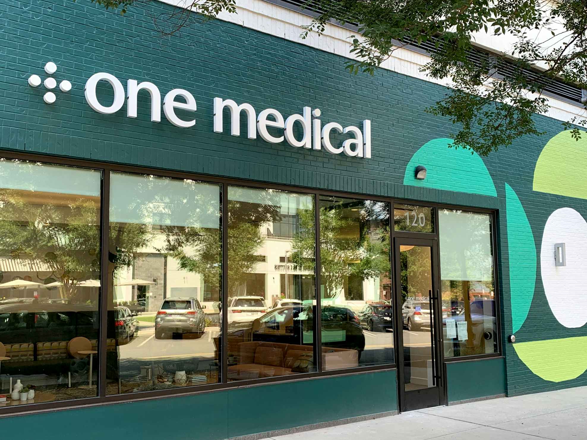 one medical office outdoor entrance