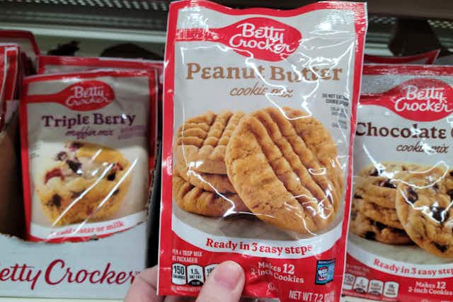Betty Crocker Cookie or Brownie Mixes, Only $0.92 at Dollar General card image