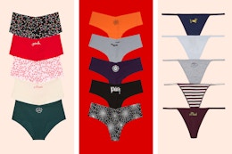 Victoria's Secret 5-Pack Panties, as Low as $13 (Reg. $28) card image