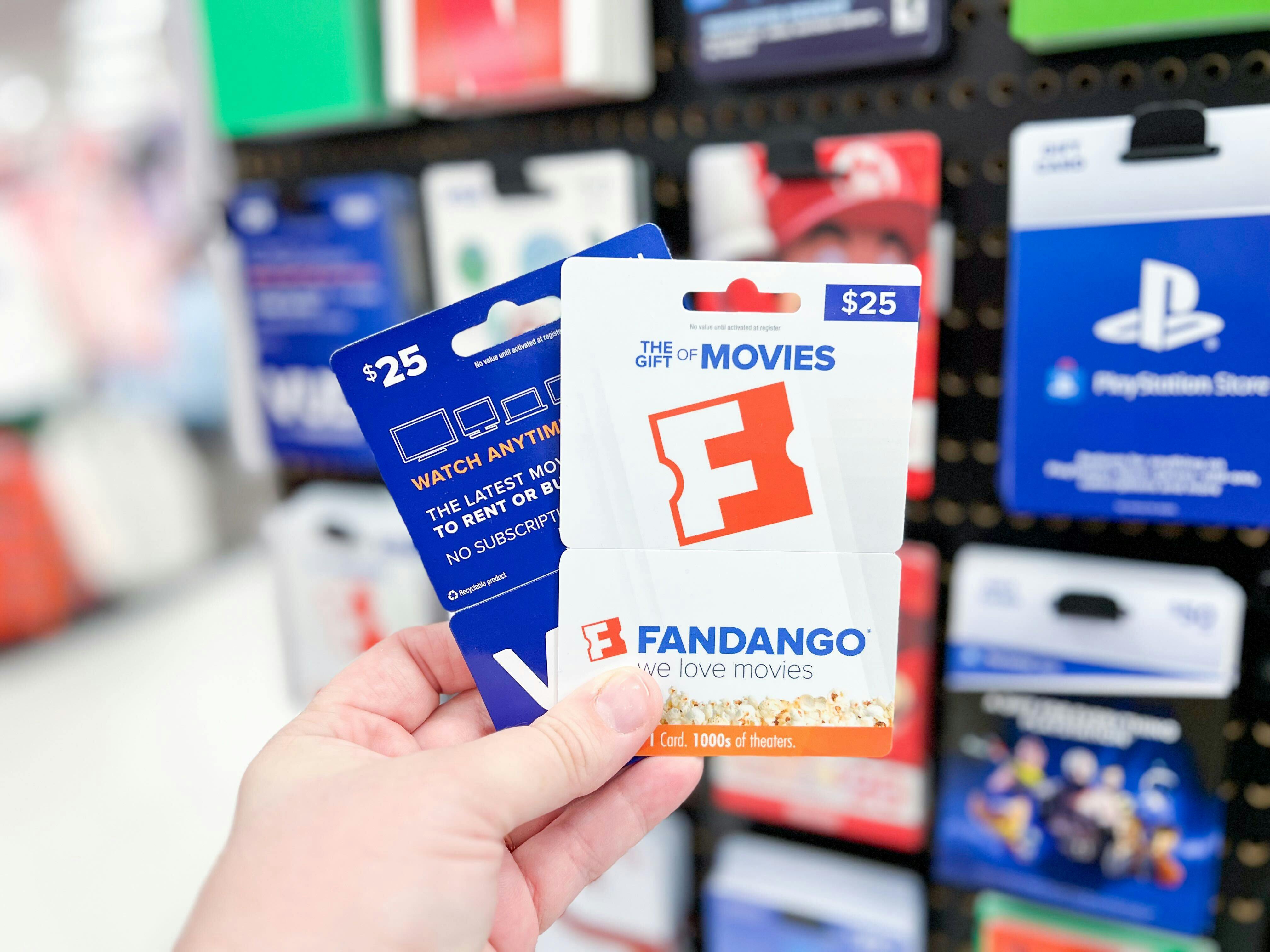 Gift Card Sale at Target Save 15 on Vudu, Fandango, and More The