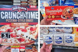 red baron kroger klondike collage