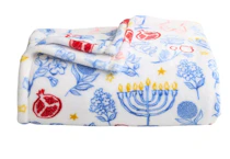 The Big One Hanukkah Throw Blanket