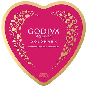 Godiva Heart Tin