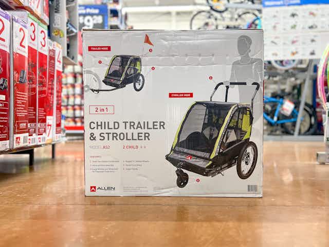 Toddler Bike Trailers Starting at $115 at Walmart card image