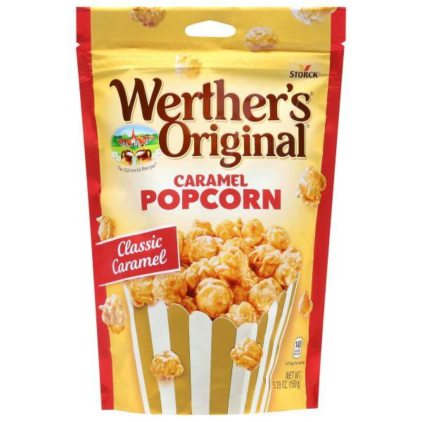 2 Werther's Original Caramel Popcorn