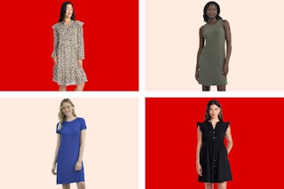 walmart time and tru dresses collage