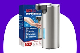 Touchless Soap Dispenser, Only $12.99 on Amazon (Reg. $30) card image