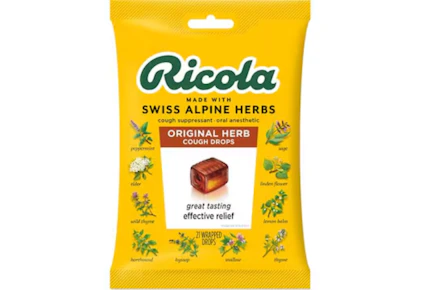 2 Ricola Cough Drops