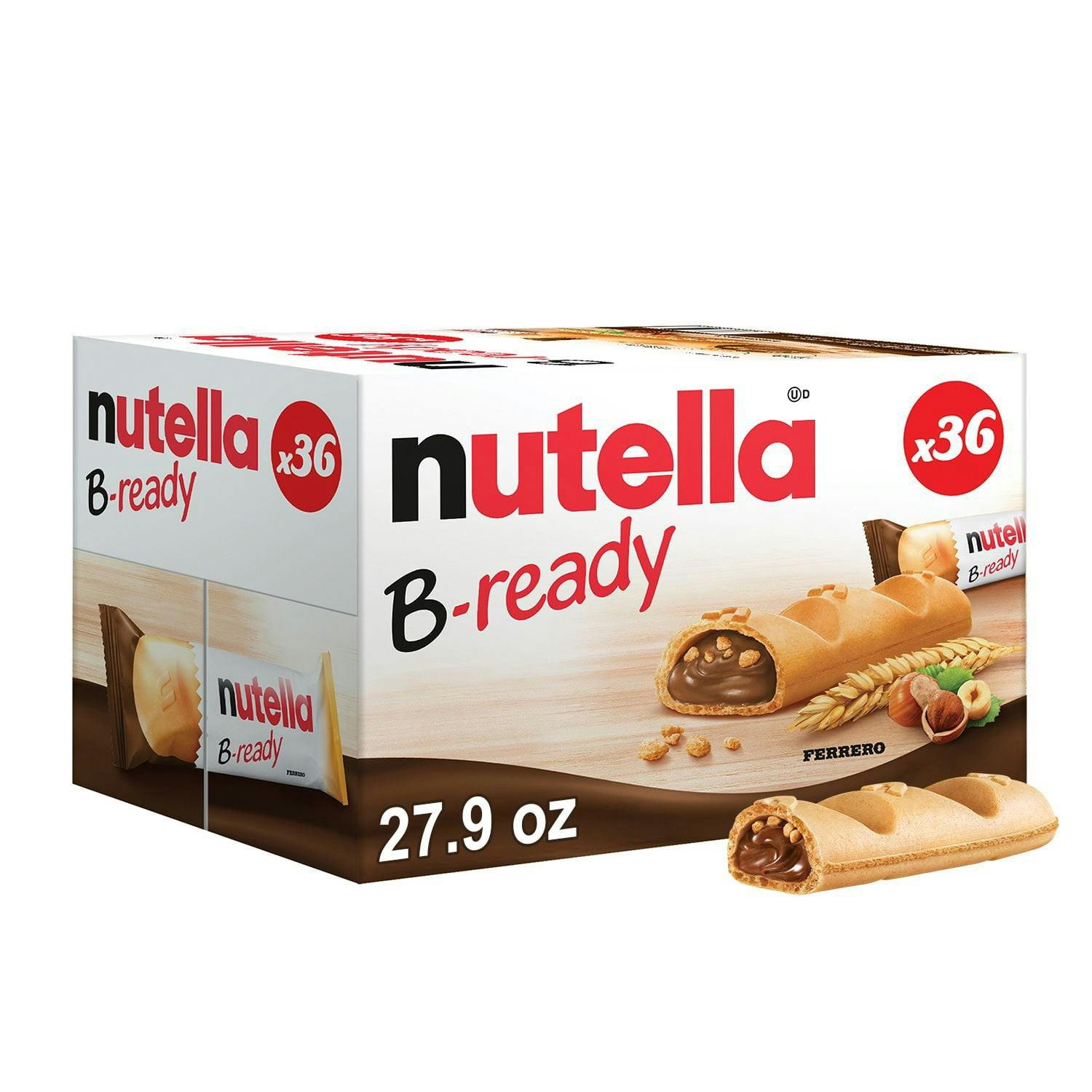 Nutella B-Ready Crispy Wafers Snacks