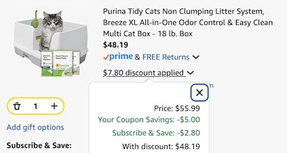tidy cats cart